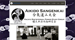 Desktop Screenshot of aikidosangenkai.org